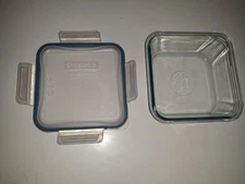 Snapware Pure Pyrex Glass Food Storage Container 4 Cup Square 946 ML Big NEW