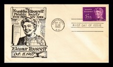 DR JIM STAMPS US COVER ELEANOR ROOSEVELT FDC FRANKLIN D ROOSEVELT PHILATELIC