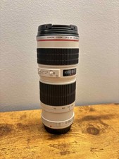 Canon EF 70-200mm F/4l USM White Photography Lens for Camera