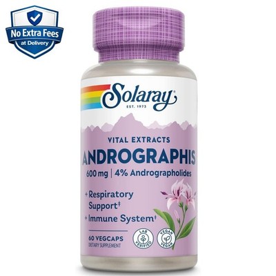 Extracto de Andrographis Paniculata 60 Cápsulas - 4% Andrografides - Vegano