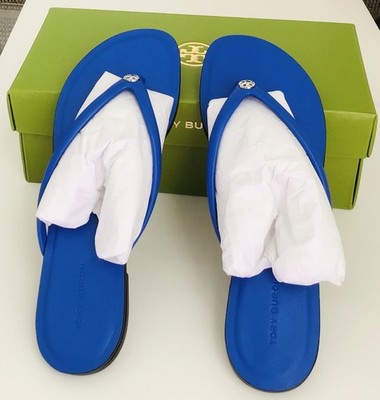 靴 T o r y B u r c h Tory Burch Chelsea Leather Flipflop Sandal-Safari Crystal Sock