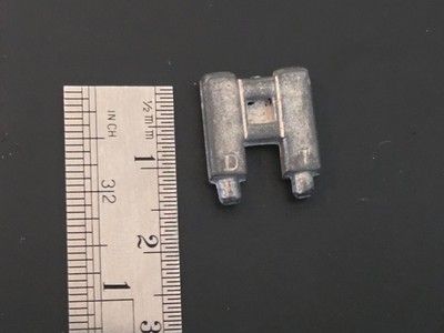 Ship Model Fittings Parts White Metal Square Binnacle 12mm x 13mm