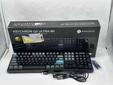 Keychron Q6 Ultra 8K Swappable RGB Backlight Banana Switch Knob Version - Black