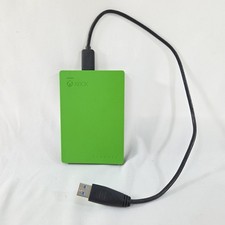 Xbox Seagate 2TB Green Portable External Hard Drive w/ Cable -Tested  Formatted