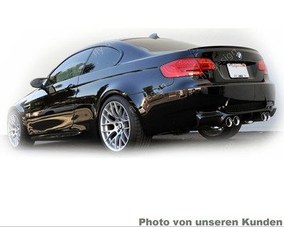 Sommer Saphir Schwarz passt für BMW e92 coupe diffusor flügel kfz heckspoiler sp