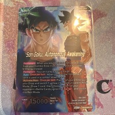 Son Goku Autonomous Awakening Foil Dragon Ball Super Card Game | NM
