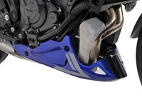 Bodystyle Sportsline Bugspoiler ABS Kunststoff Blau/Grau FüR Yamaha MT-07