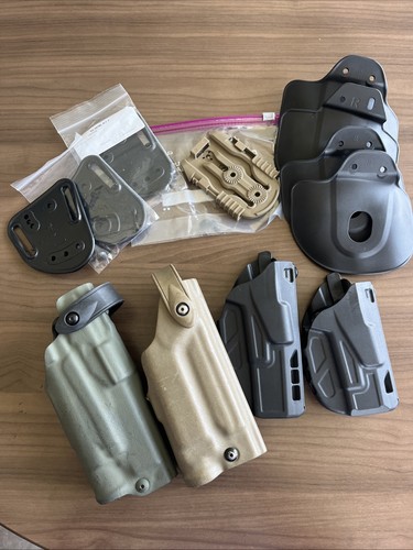 Lot of Safariland Holsters & Accessories Glock 26, 17, 34 Sig P229