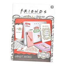 Friends Gadget Decals - 4 Sheets of Removable Waterproof Laptop Stickers