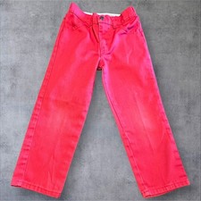 Vintage McKids Red Pants Kids Size 6 Regular Sears McDonalds Made USA
