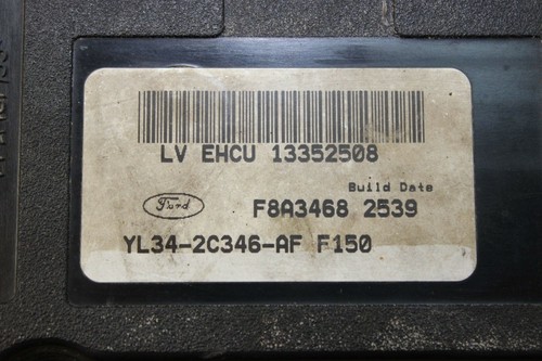 00-04 FORD F-150 F-250 4X4 AWAL ABS ANTI-LOCK BRAKE MODULE YL34-2C346-AF REBUILT - Picture 2 of 10