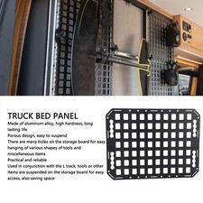 Cama de aluminio resistente panel Molle utilización eficiente del espacio para camión NCXS