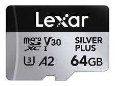 Lexar Media 288551 Lexar Mf Lmssipl064g-bnanu Professional Silver Plus 64g