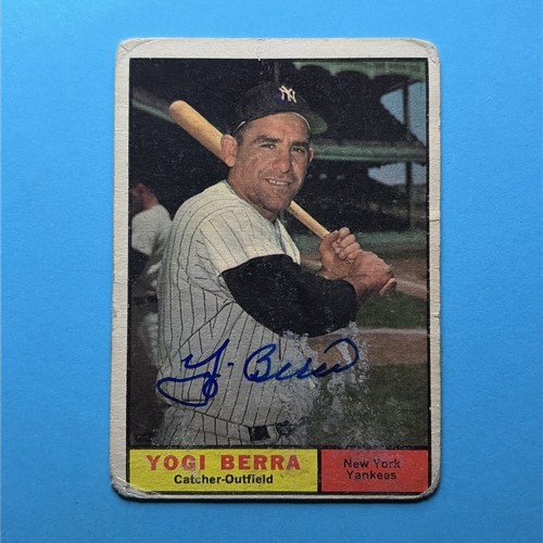 Yogi Berra #425 1961 Topps card