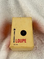 Vintage Bausch  Lomb 3X Clip-On Loupe Model N8564 with Original Box