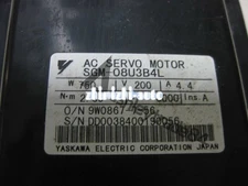 1PCS YASKAWA Servopack SGM-08U3B4L AC Servo Motor 750W 200V 4.4A