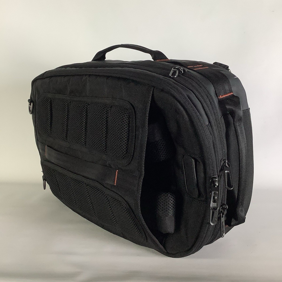 Briggs & Riley Black Convertible Backpack Duffle Bag - Carry On