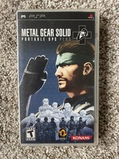 Metal Gear Solid: Portable Ops Plus (Sony PSP, 2007) Complete In Box (CIB)