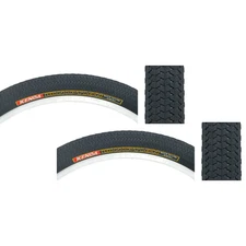 Pack of 2 Kenda Kiniption Tire 26 x 2.3 Clincher Wire Black 30tpi Mountain Bike