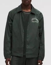 Lululemon Coaches Jacket Rainforest Green Sz L