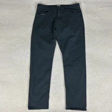 Flint and Tinder Pants Mens 36x32 Gray Blue Straight Fit Casual Chino Stretch