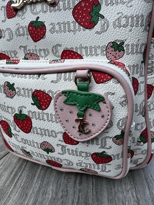 Juicy Couture strawberry backpack NWT Juicy Couture ? Freshly Picked Strawberry Mini Backpack  main image 4