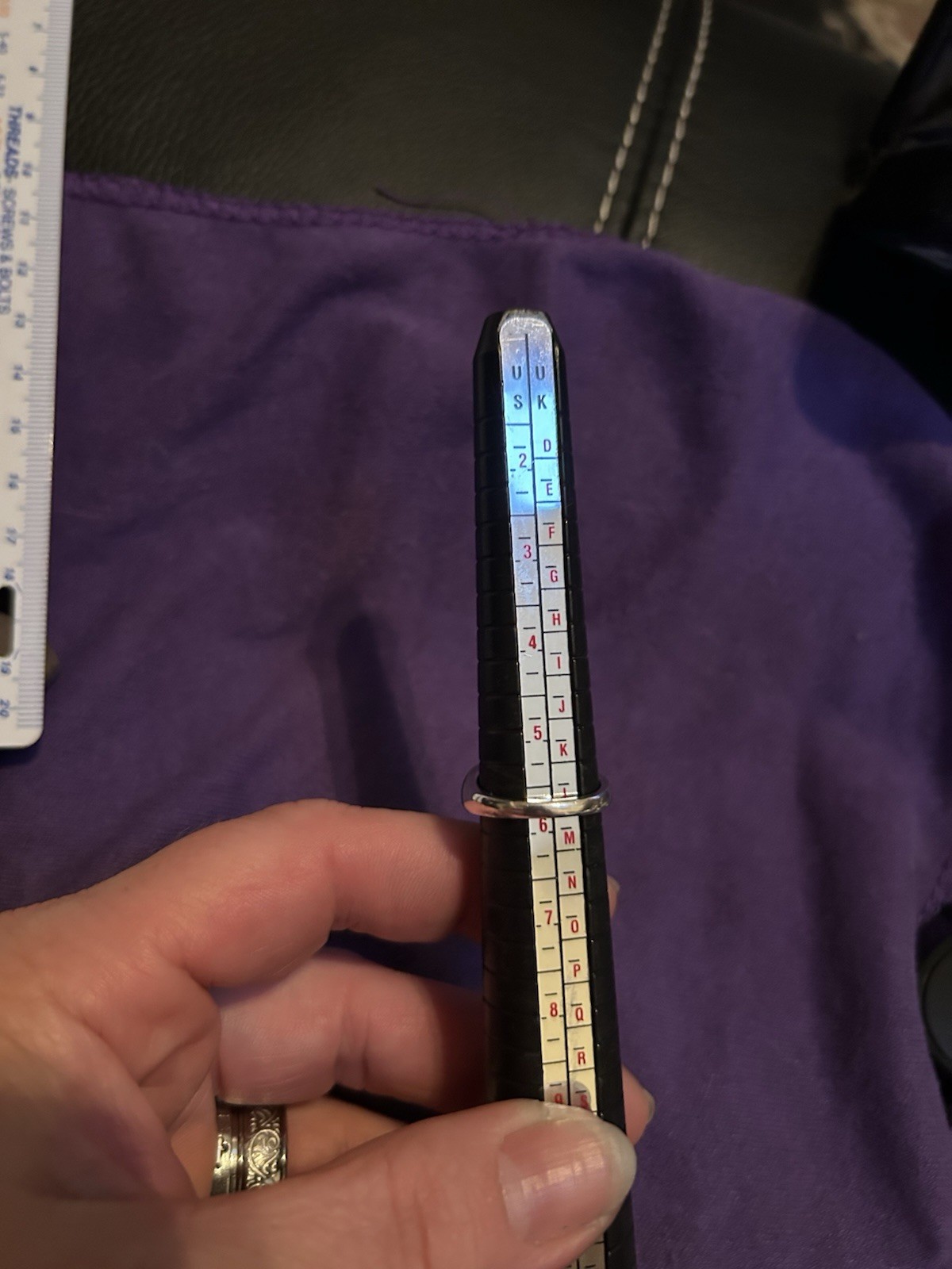 Sterling Silver Flower Ruby Sapphire Emerald Band… - image 9