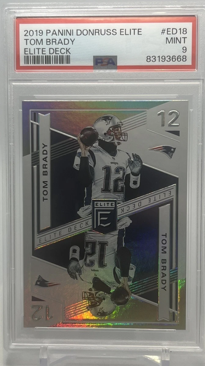 2019 Panini Donruss Elite Tom Brady #ED-18 for sale | eBay