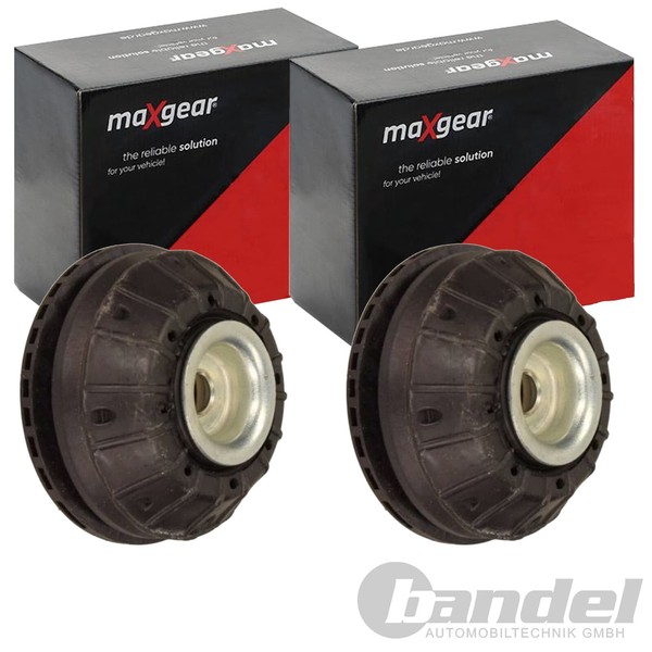 2X Maxgear Domlager Vorne Passend FÜR Abarth Grande Punto Alfa Romeo Mito Fiat-image