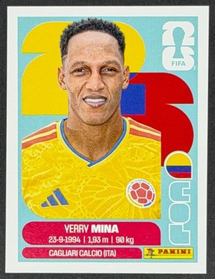Panini FIFA World Cup 2026 Sticker COL5 Yerry Mina - Colombia