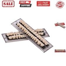 Dental Acrylic Resin Denture Tooth Kit False Tooth For Halloween Horror Prop ...