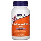 Now Foods Astaxanthin 4 mg 90 Softgels GMP Quality Assured