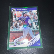 2018 Panini Donruss - Nolan Arenado #172 Holo-Green