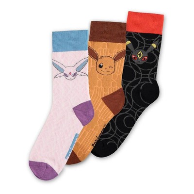 Pokemon Socken 3er Pack Eevee Evolution 2.0 35-38