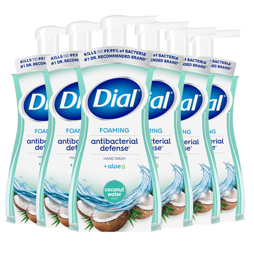 Antibacterial Foaming Hand Wash, Coconut Water, 7.5 Fl Oz (Pack of 6) - Picture 12 of 12