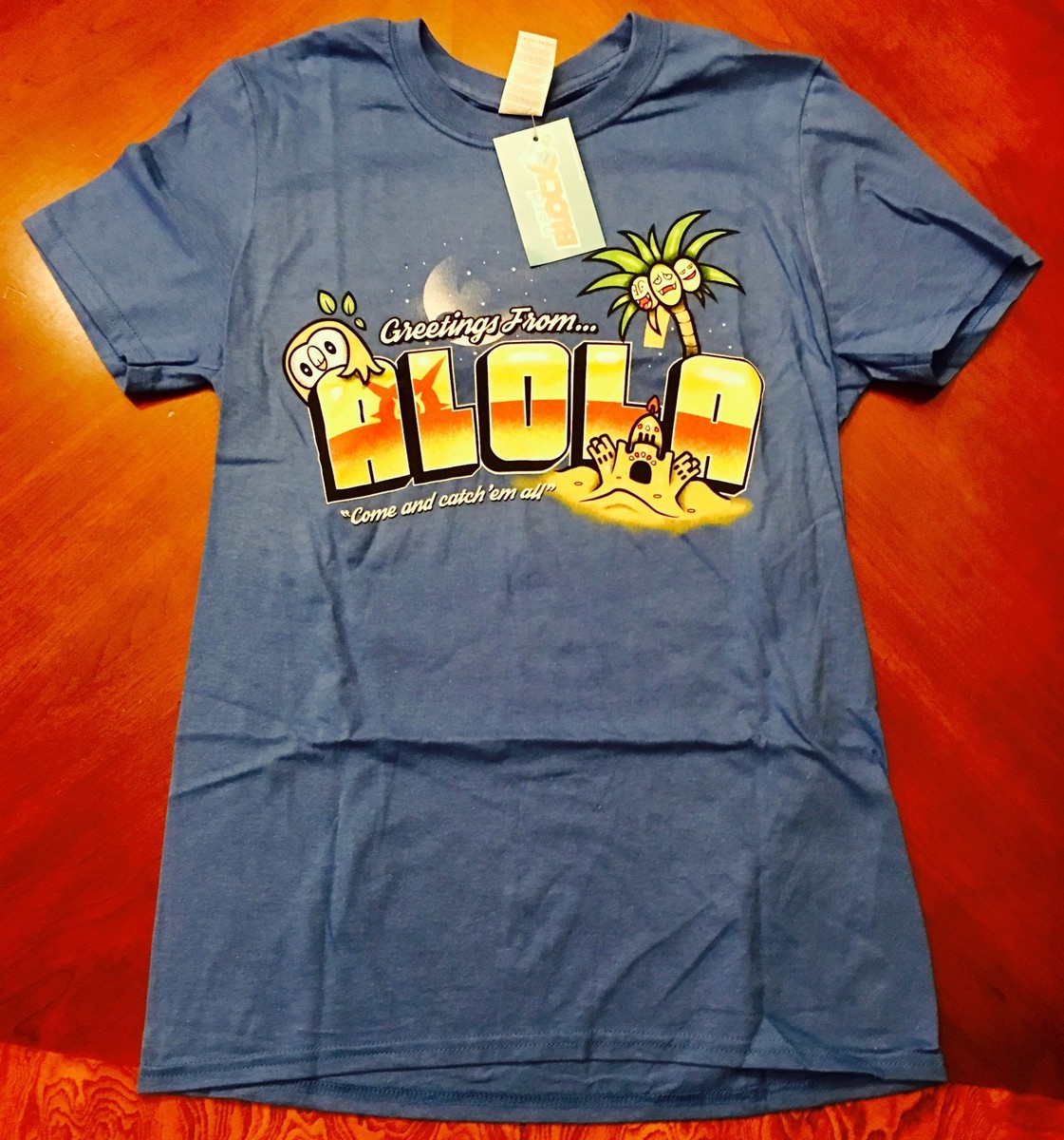 Nerd Block - EXCLUSIVE Pokemon Sun And Moon Aloha T-SHIRT (Size