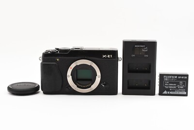 Fujifilm X Series X-E1 16.3MP Digital SLR Camera Body Black JAPAN