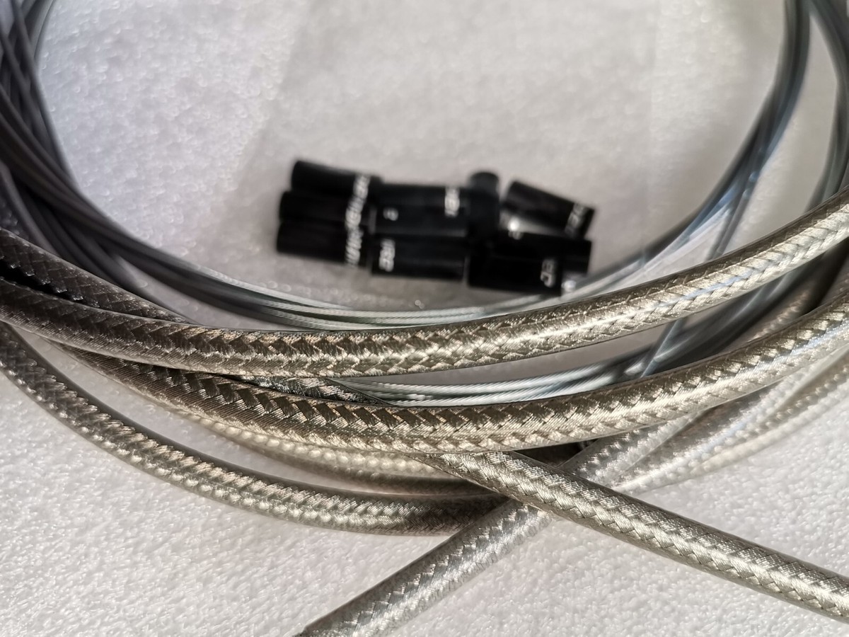 ゆうきんぐ JAGWIRE BRAIDED SLICK-LUBE HOSE CABLE KIT BRAKE SHIFTER