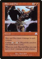 Onslaught Slice and Dice MTG Magic the Gathering NM