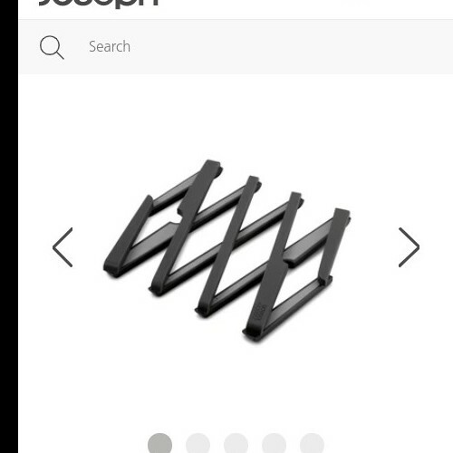 Joseph Joseph Joseph Trium elasticizzato nero - Supporto pentola espandibile - Foto 4 di 4