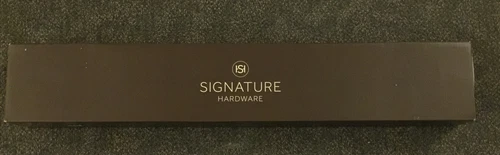 Signature Hardware SHLZ24TBMB Lentz 24" Towel Bar 466397 - Matte Black - Picture 1 of 2