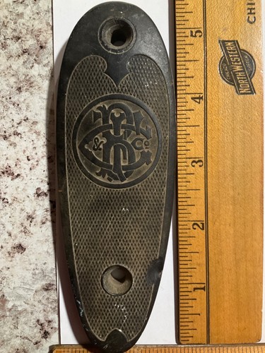 Baker Model 1897 Double Hammer Shotgun Butt Plate Original