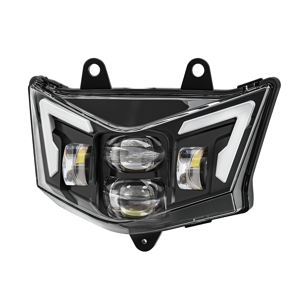 For Kawasaki KLX 125 2010-2017 450R 2008-2023 LED Headlight E24