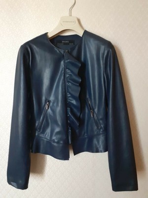 giacca ecopelle zara