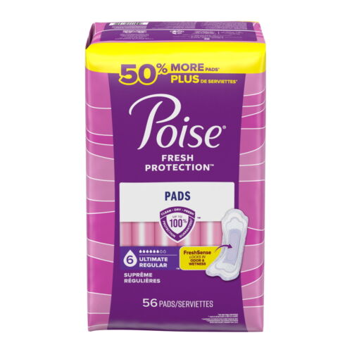 Incontinence Pads for Women, 6 Drop Ultimate Absorbency, Regular Length,33 Count - Picture 11 of 14