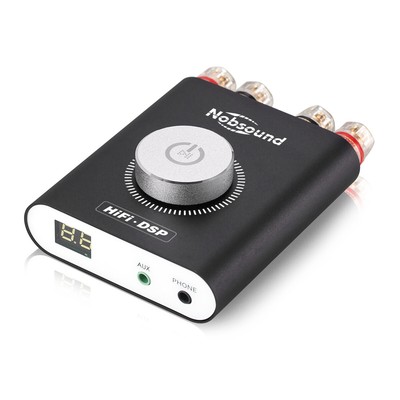 Mini Bluetooth 5.0 DSP Digital Power Amplifier Home Stereo Audio Headphone Amp