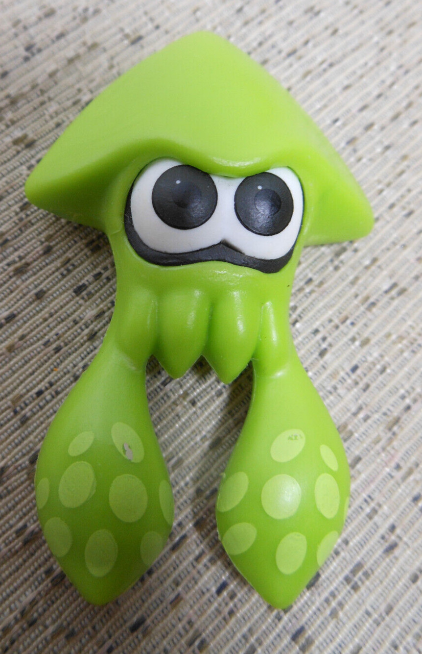 Jakks Pacific Inkling Squids 2126KT01 Splatoon (Green)  2" X