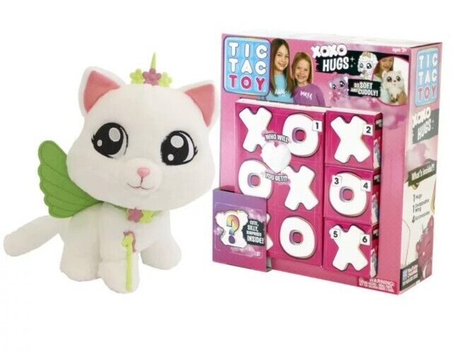 Tic Tac Toy XOXO Hugs Blind Mystery 6 Pack Plush Pink