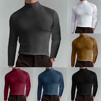 mock turtleneck blouse