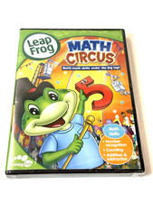 Leap Frog Math Circus DVD Math Skills Addition Subtraction Count Home School NEW